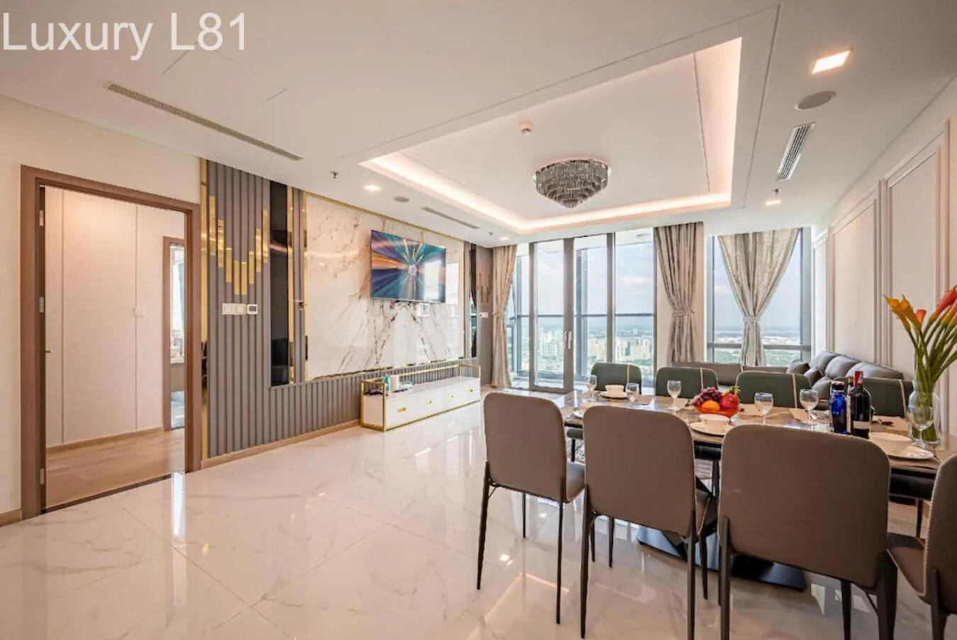 Angia Luxury Apartment Inside Landmark 81 Tower Cidade de Ho Chi Minh Exterior foto
